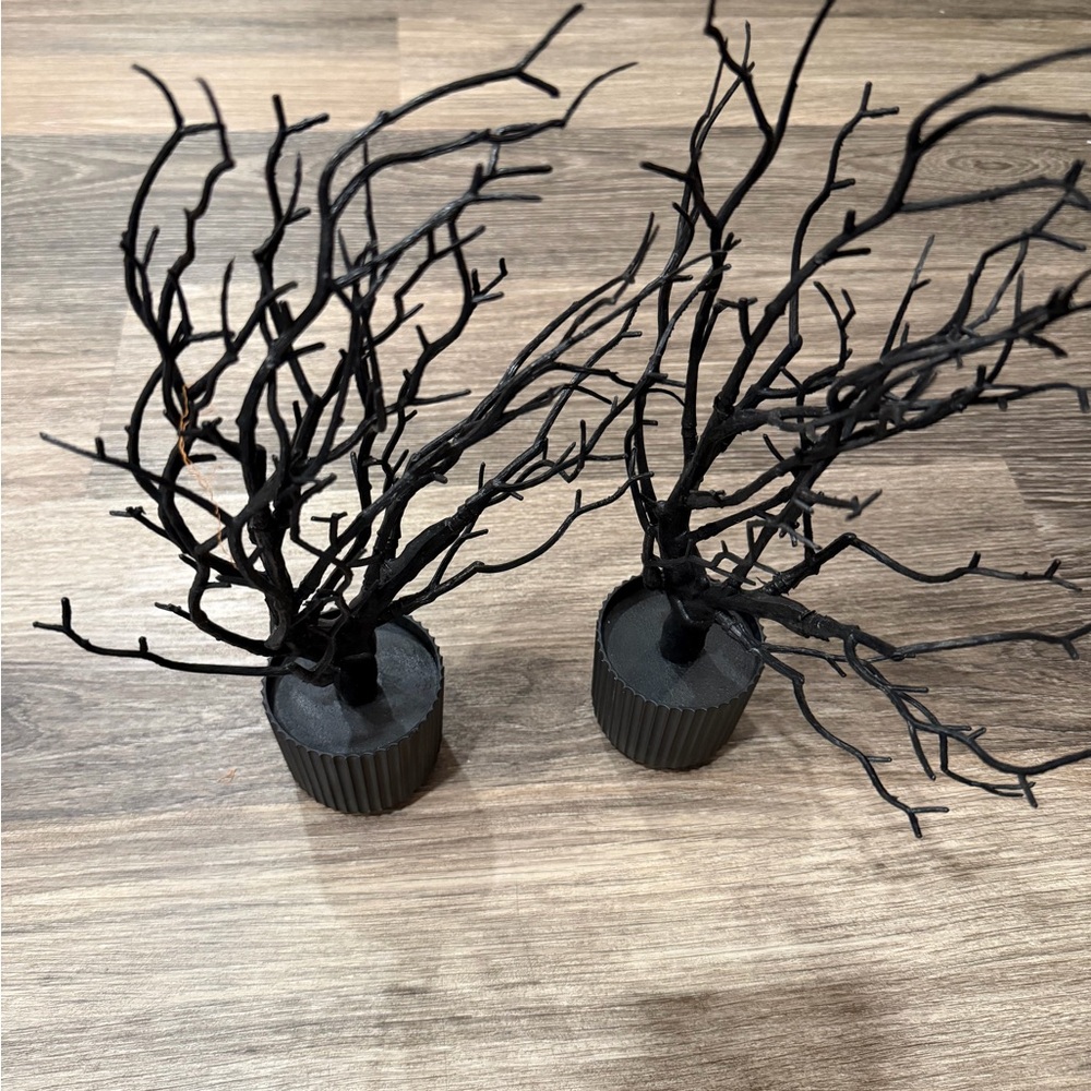 Black Decorative Branch Accent Trees - Modern Home Accent